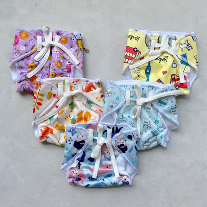 Waterproof Happy Nappy - Small (Pack of 5)